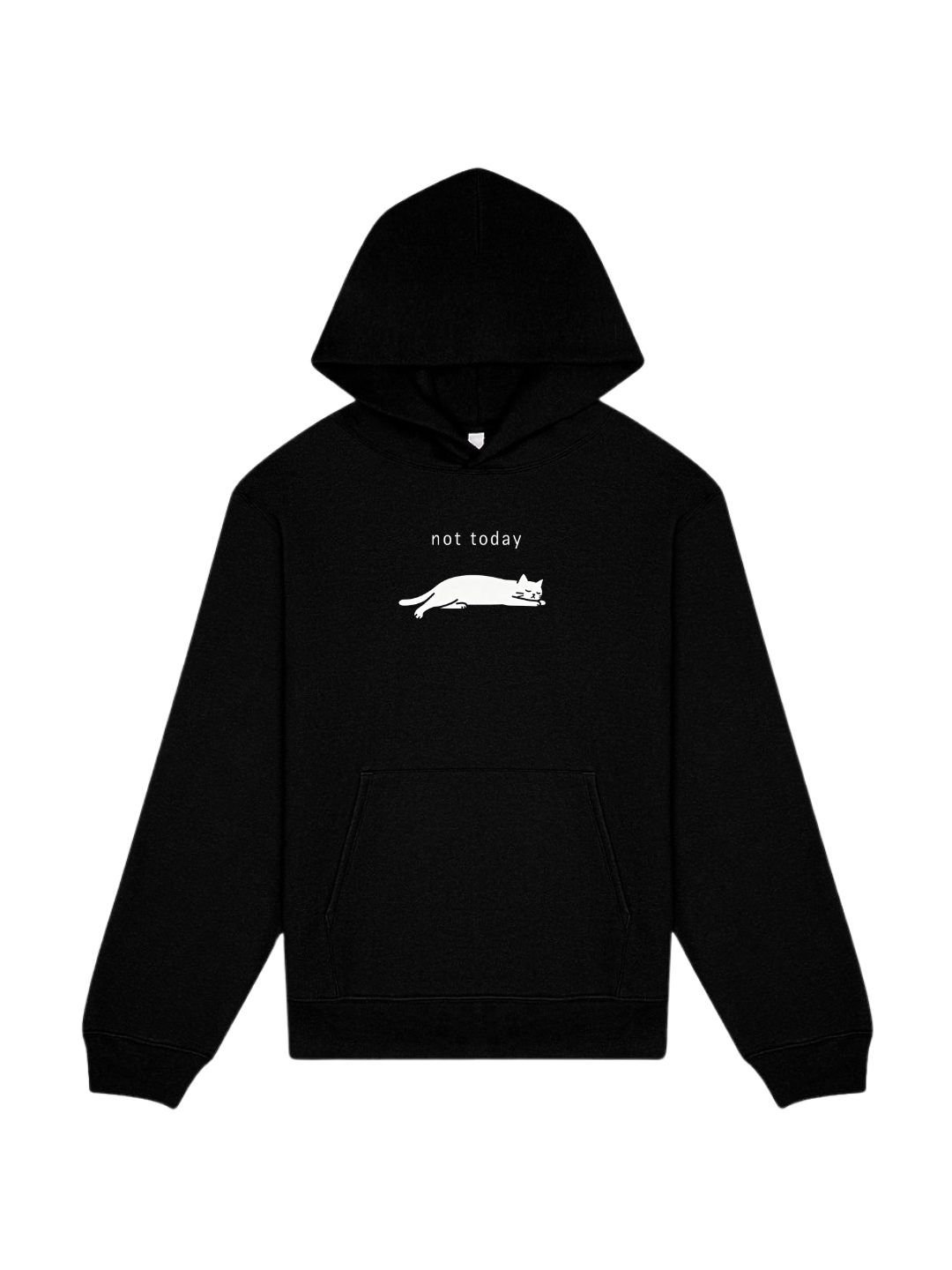 Not Today Premium Oversized Hoodie