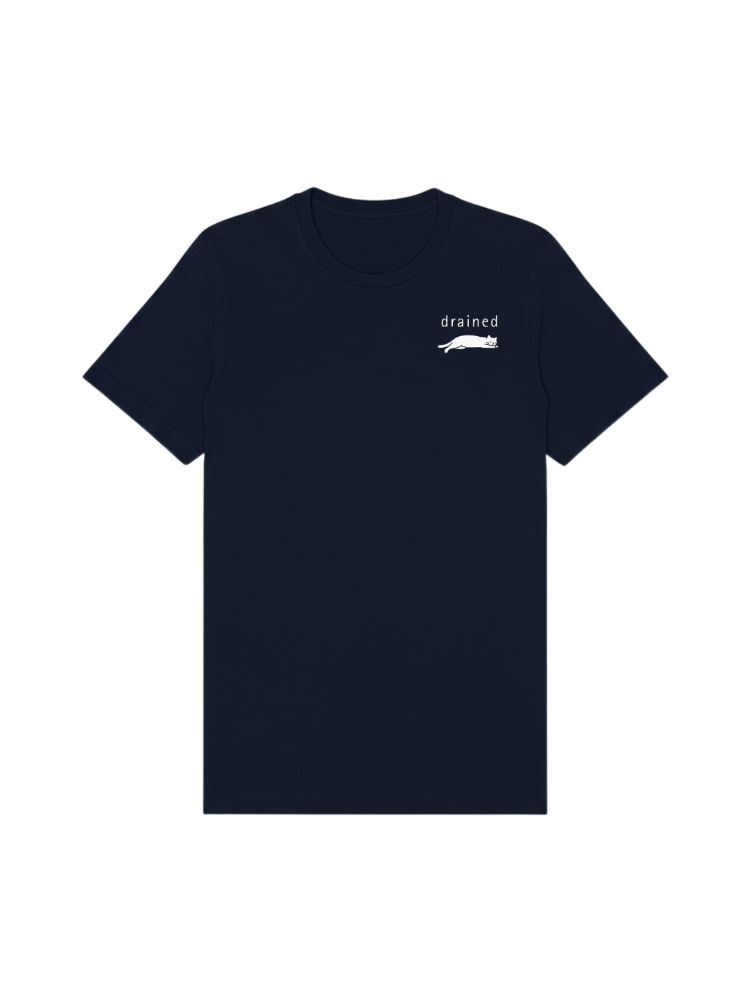 Drained Tee - Navy