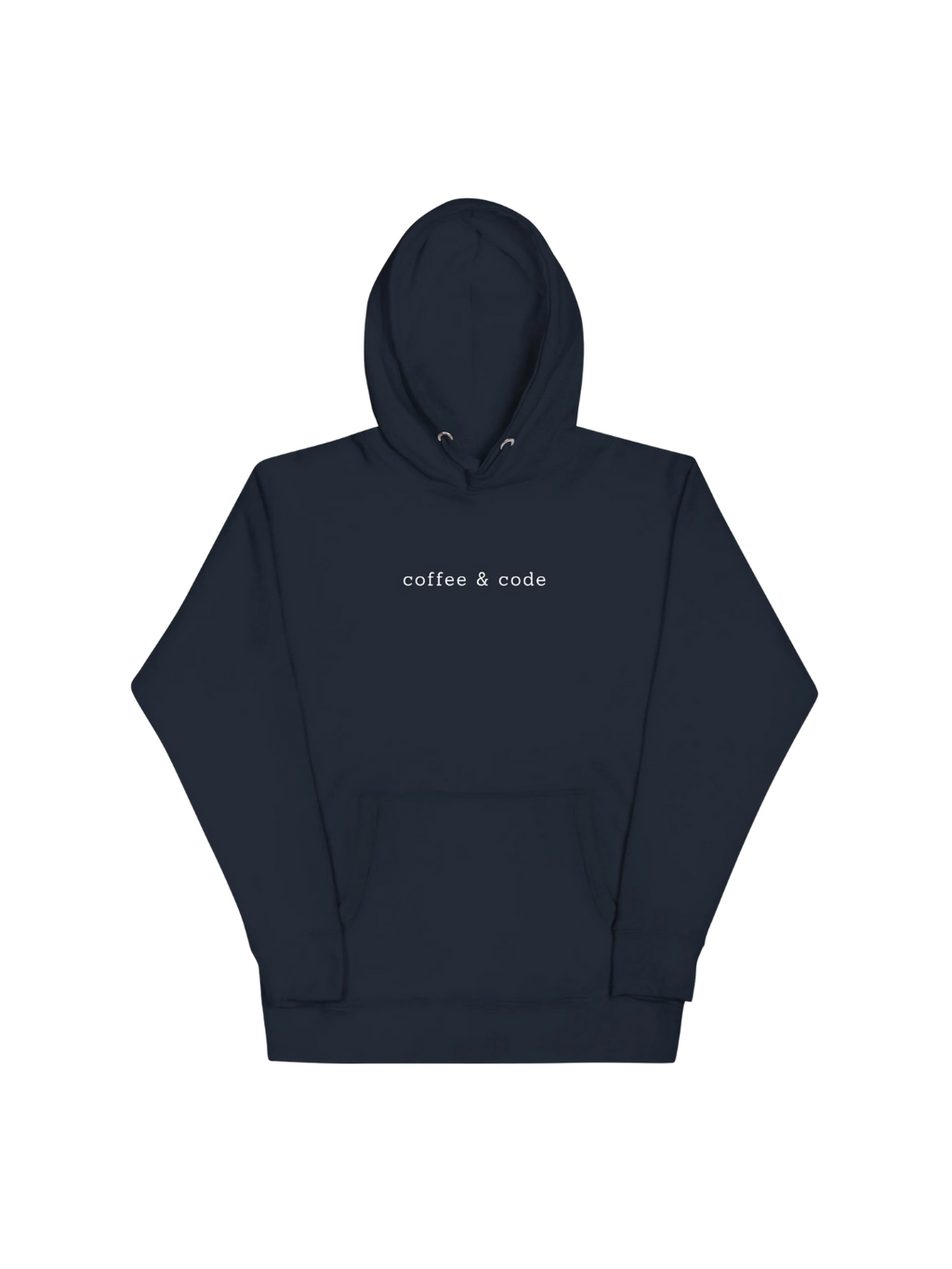 Coffee & Code Hoodie - Navy Blazer