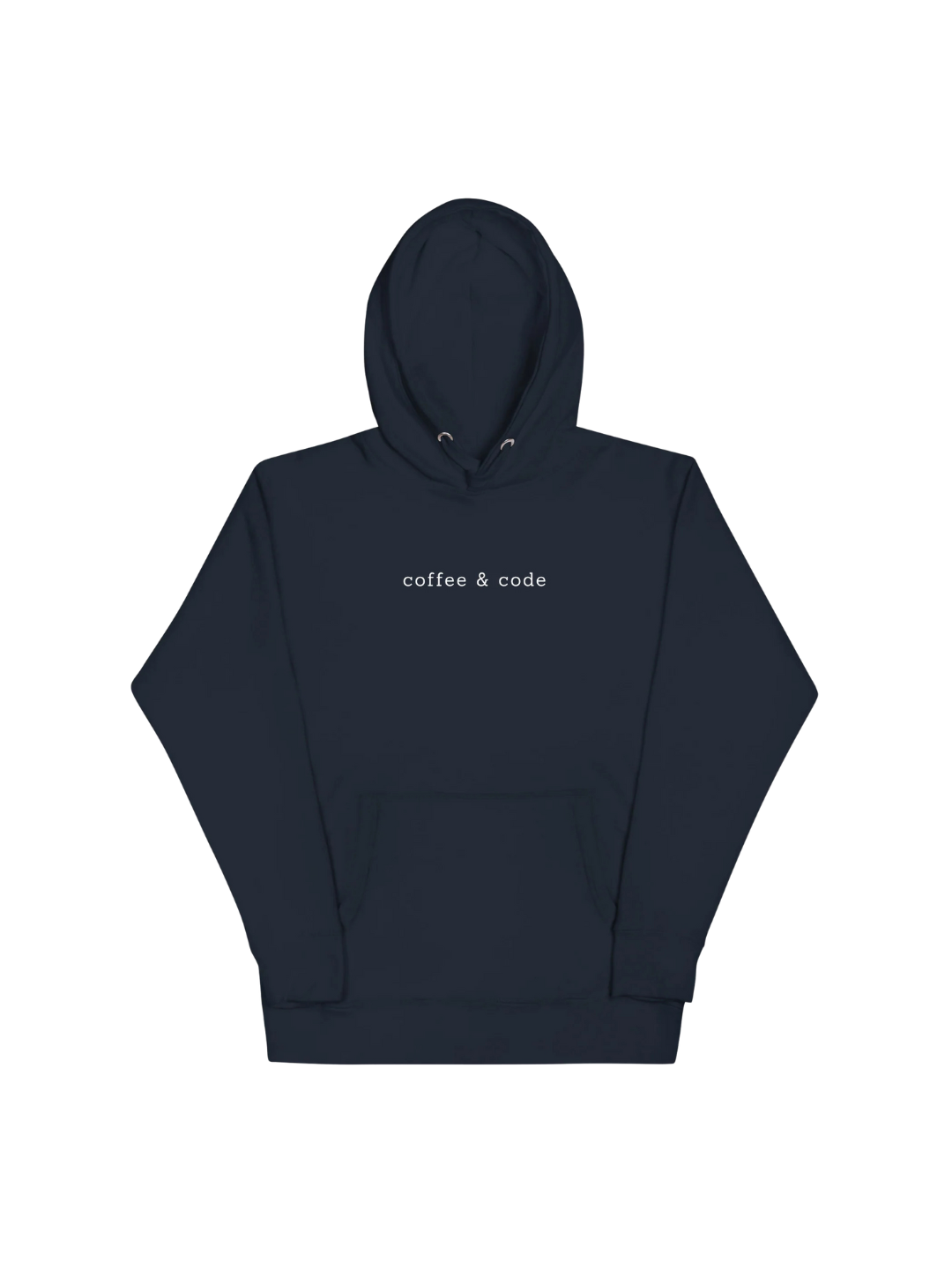 Coffee & Code Hoodie - Navy Blazer
