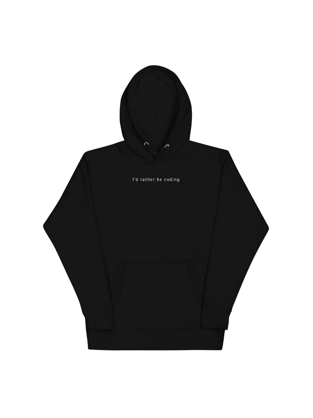 I'd rather be coding Hoodie
