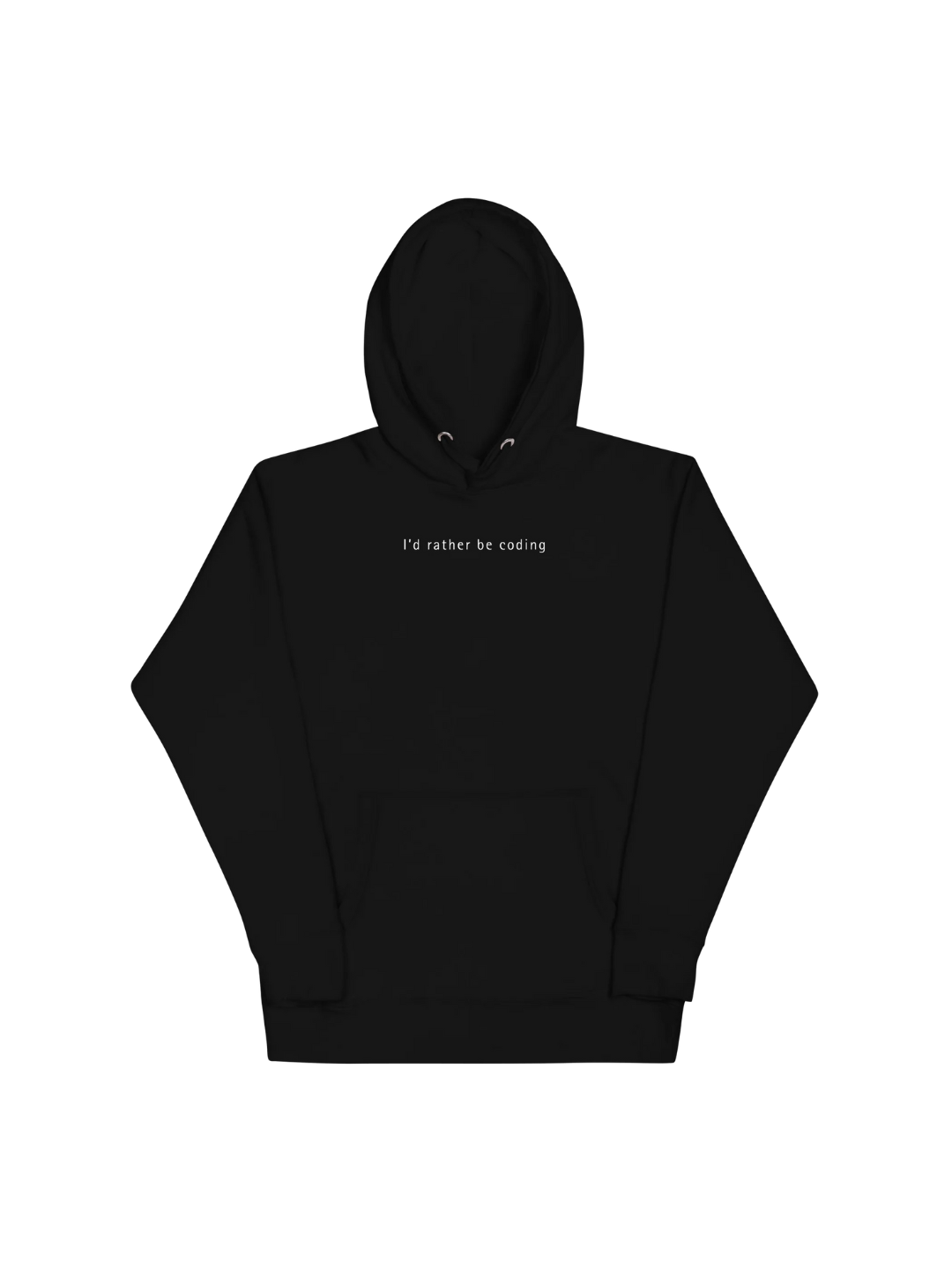 I'd rather be coding Hoodie