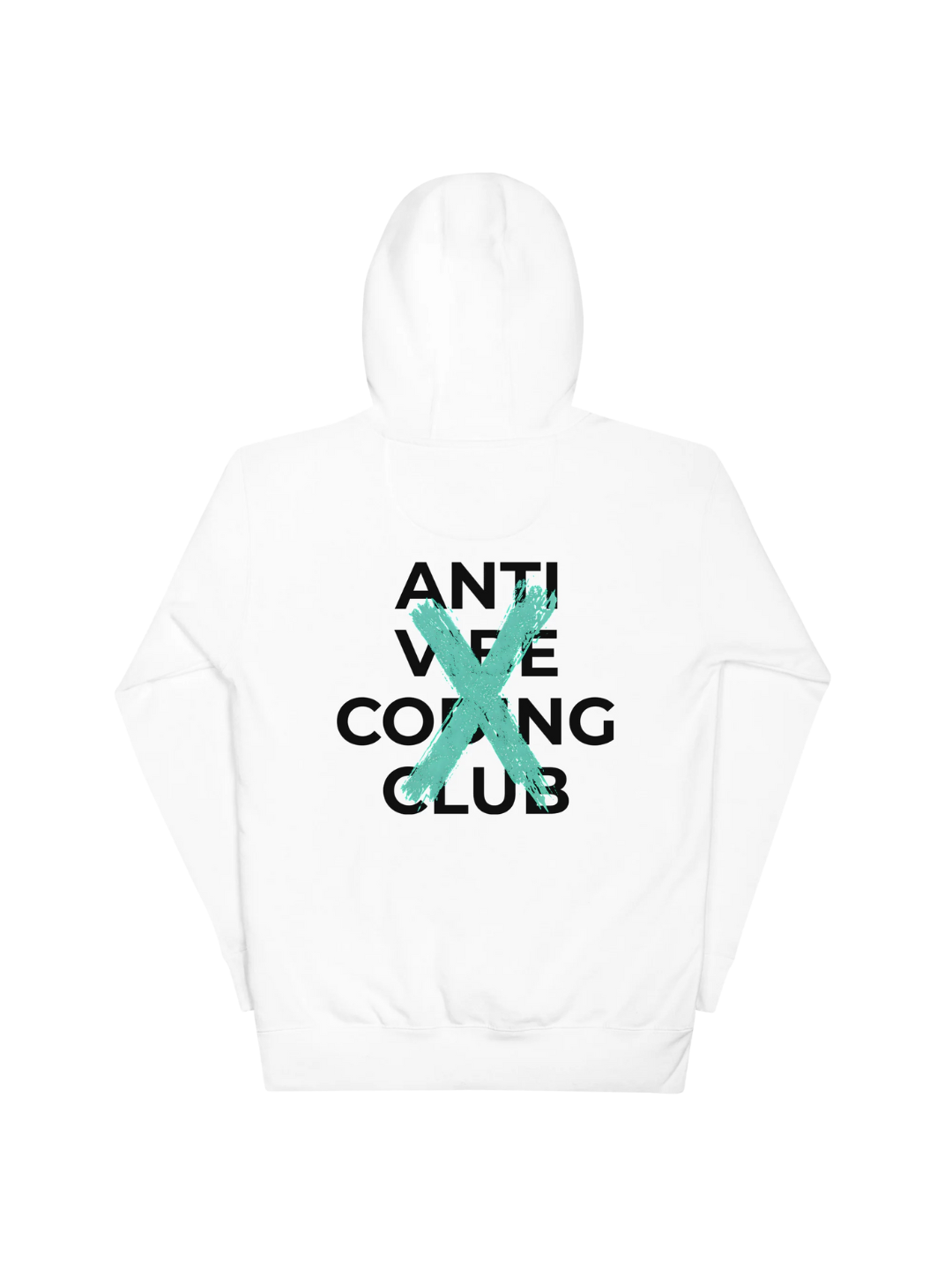 Anti Vibe Coding Club Hoodie
