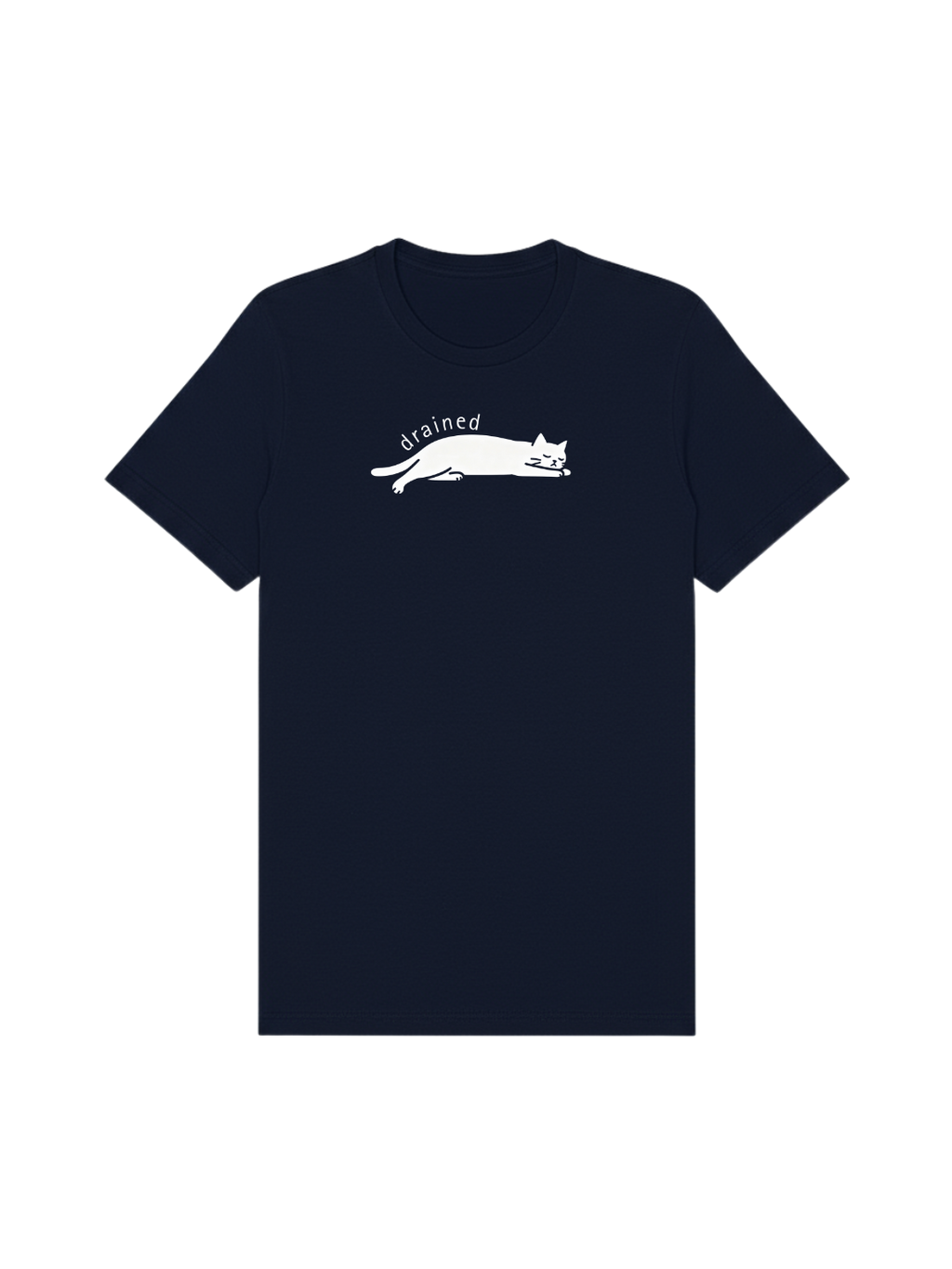 I'm drained Tee - Navy