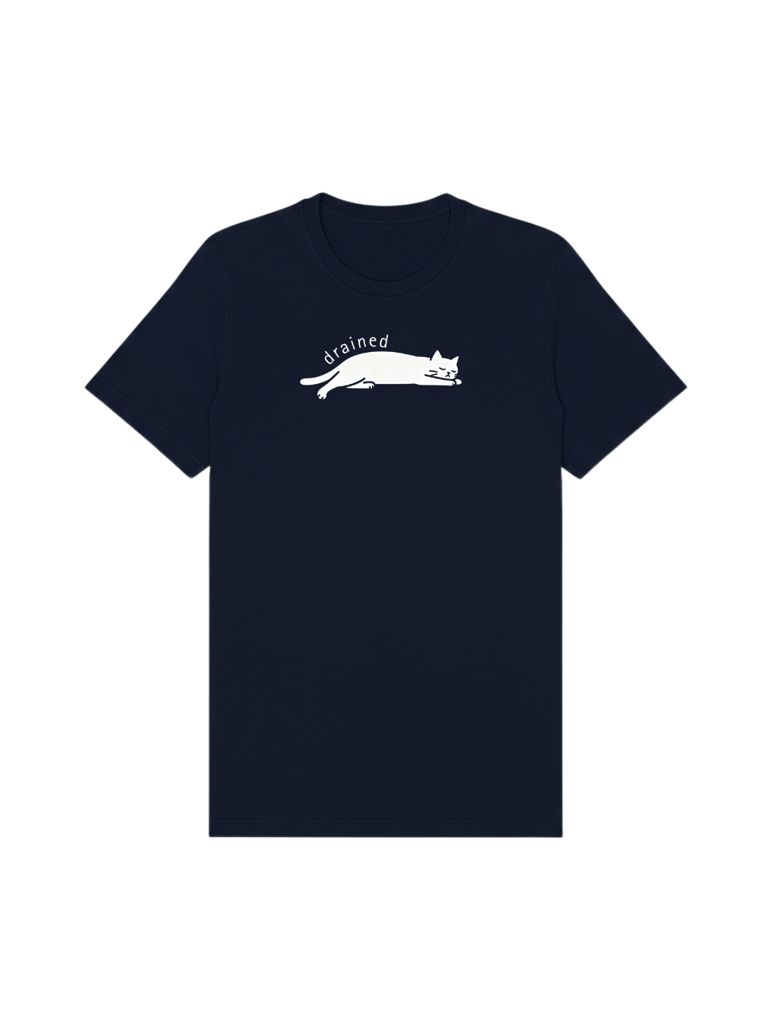 I'm drained Tee - Navy